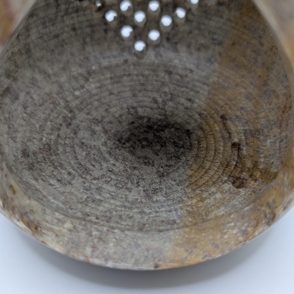 NWT Vintage Soapstone Cut-Out Design Oil Burner - Picture 9 of 13